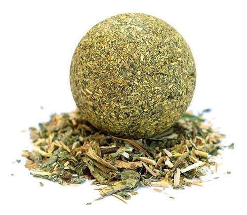 Imagen 4 de 10 de Bola De Catnip Merienda Para Gatos Hierba Gatera Licking Cs
