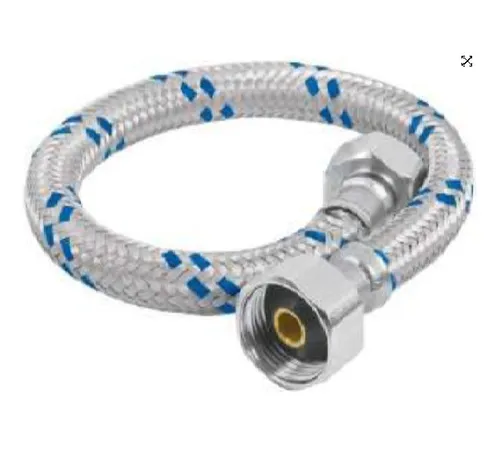 comprar Canilla Acero Inoxidable 1\u002F2  X 1\u002F2  40cm Calentador Coflex
