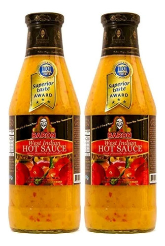 Baron West Indian Hot Sauce  (pack De 2)