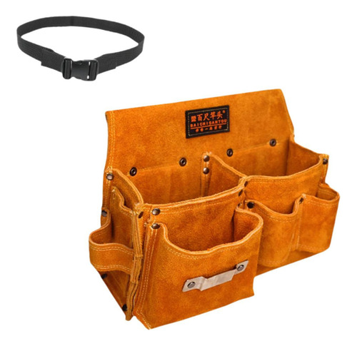Fs Bolsa De Cinto De Cinto De Ferramenta De Couro Versátil