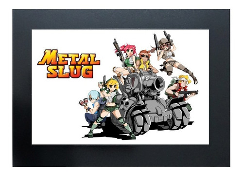 Cuadro De Metal Slug # 3