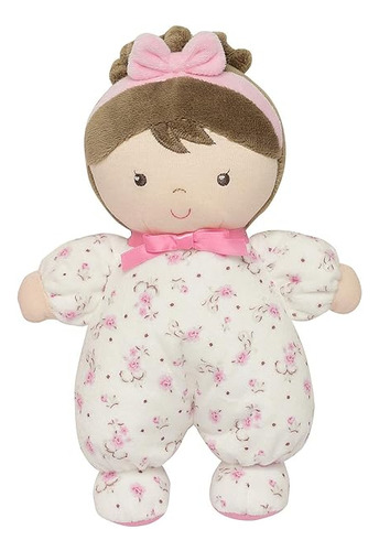 Little Me Muñeca De Peluche Con Sonajero Jackie Rosa