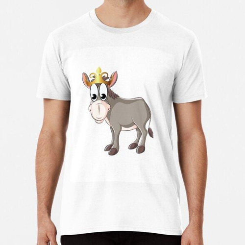 Remera El Burro De La Corona Algodon Premium