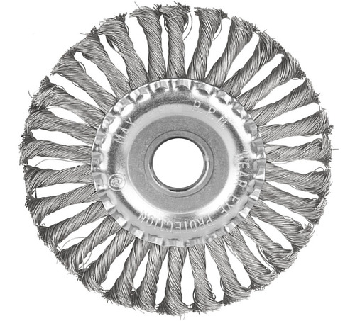 Grata Circular De Metal Trenzado 150mm Ingco Wb51501 
