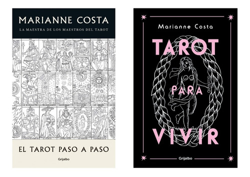 Tarot Paso A Paso + Para Vivir - Costa - Grijalbo - 2 Libros