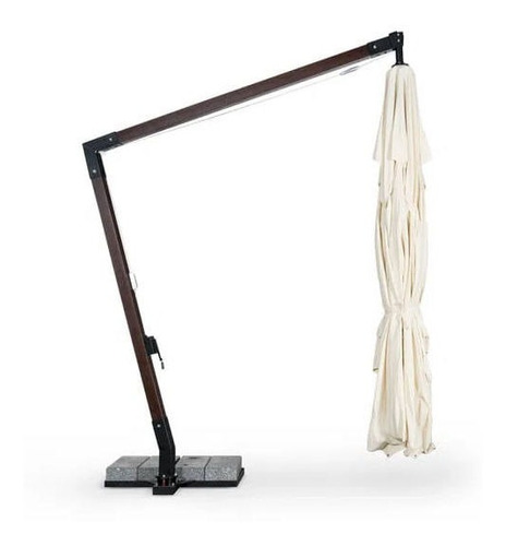 Sombrilla Rosen Fibra De Vidrio Cuadrada