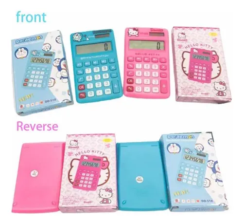 Calculadora Pequeña Hello Kitty O Gato Cósmico