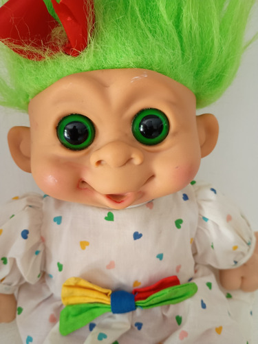 Muñeca Troll Con Ropa Original M.t. Vintage 1992 35cm (Usado)