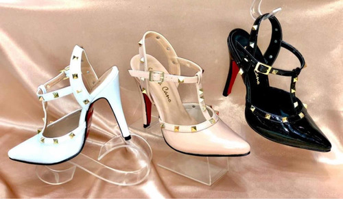 Zapato Mujer Moño Charol 7/2  Sandra Cano Shoes
