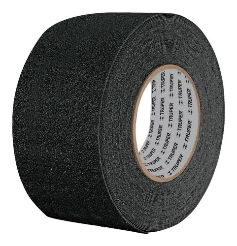 Cinta Antiderrapante Negra Rollo 5m 50mm Con Abrasivo Truper