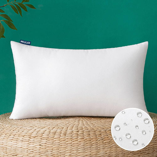 Cojín Decorativo Impermeable 30 X 50 Cm Para Exteriores Prem
