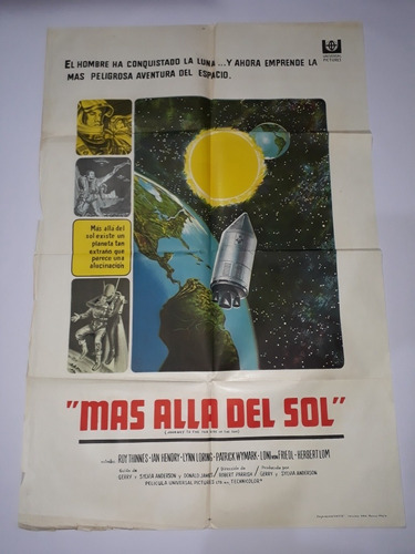 Mas Allá Del Sol Afiche Roy Thinnes Ian Hendry L.loring Ab45
