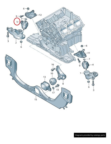 Soporte Motor Derecho Audi A6 2.8 3.0 Fsi 2004-2011 Premium