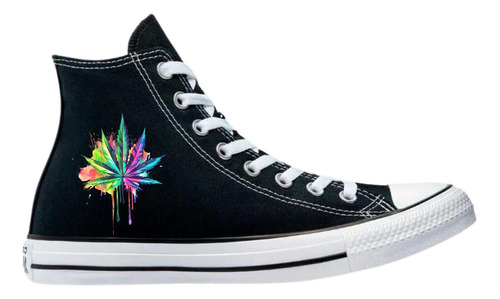 Tenis Converse Chuck Taylor All Star Bota Cannabis 1n