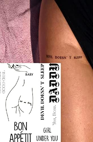 Tatuajes Rebeldes: Tatuaje Temporal, Conjunto De Tatuajes Mo