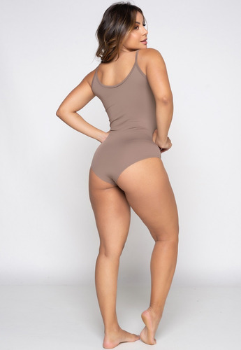 Imagem 5 de 9 de Bori Feminino Alcinha Sem Bojo Microfibra Casual Blusa Liso