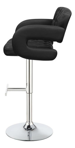 Taburete De Bar Ajustable Coaster Negro 102555