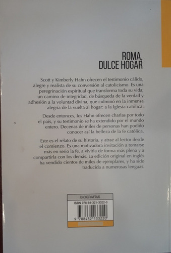 Libro - Roma, Dulce Hogar - Scott Hahn