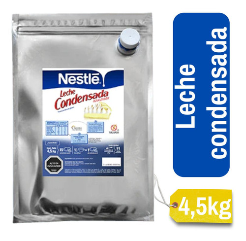 Leche Condensada Nestlé Bolsa - 4,5 Kg