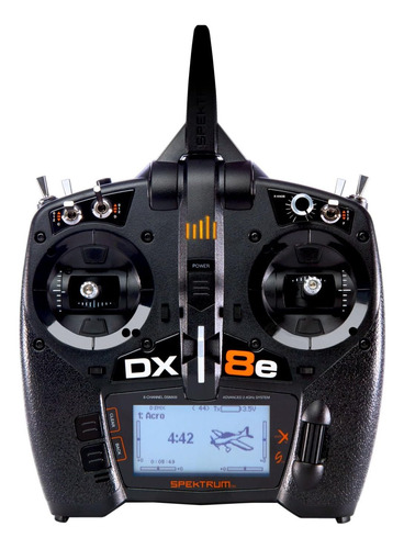 Spektrum Dx8e Solo Transmisor Dsmx De 8 Canales, Spmr8105 Pe