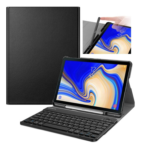 Funda Teclado Fintie Galaxy Tab S4 10.5 PuLG 2018 Bluetooth 