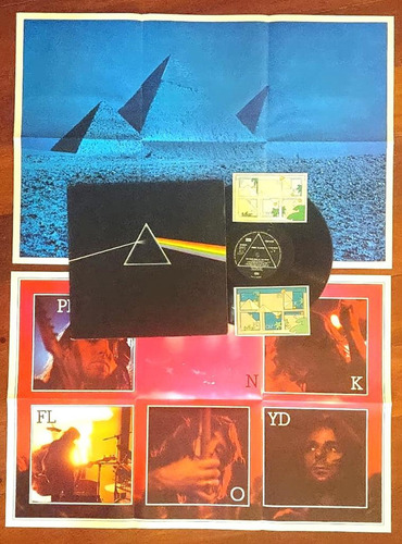Pink Floyd Dark Side Of The M Lp Vinilo  Posters Alem 73