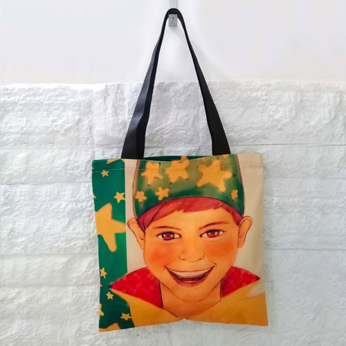 Aniceto Bolso Velif Tela Estampada Diseño Exclusivo