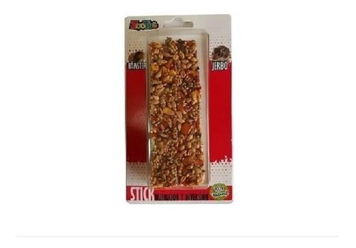 Alimento Barrita Stick Vegetal P/ Hamster Roedor 80gr Zootec