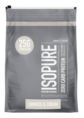 Proteina Isopure Zero Carb 7.5 Lbs Todos Los Sabores Bolsa