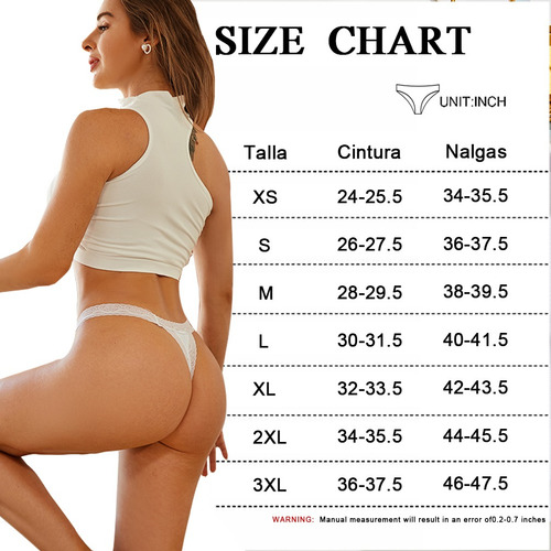 Tangas Para Mujer, Ropa Interior Con Ribetes De Encaje De Al