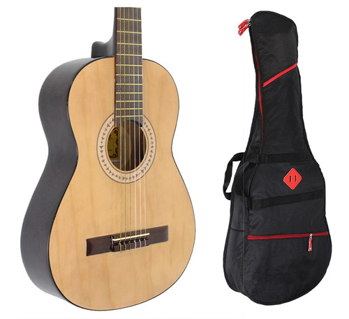 Guitarra Criolla Gracia M5 Niño Junior Mediana Con Funda