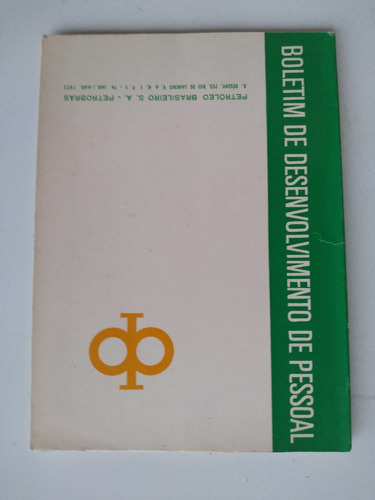 Livro - Boletim De Desenvolvimento Pessoal 76 Petrobrás 1973