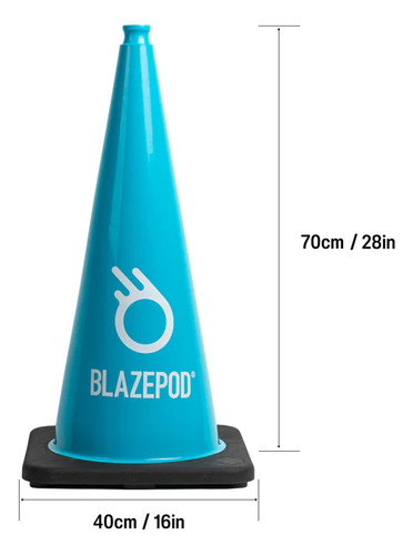 Conos Tamaño Xl Para Luces De Reaccion Blazepod 2 Pack
