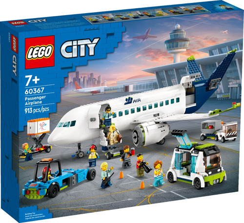 Lego City - Avión De Pasajeros - Set 60367