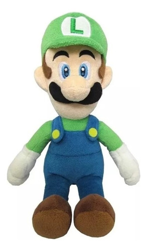 Peluche Luigi Super Mario Bros Verde Original Nintendo