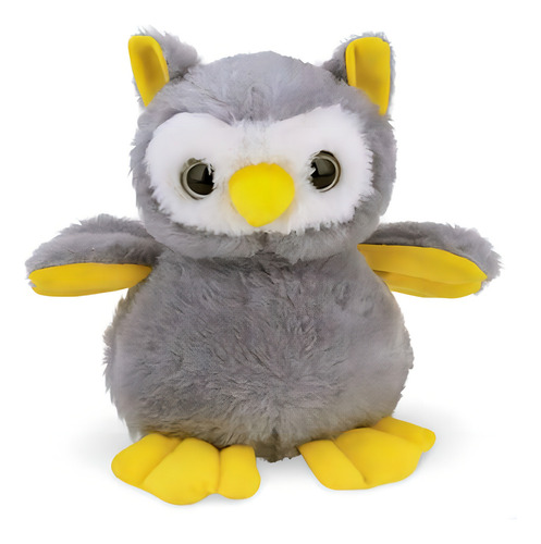 Búho de peluche 20 con un hermoso mochuelo