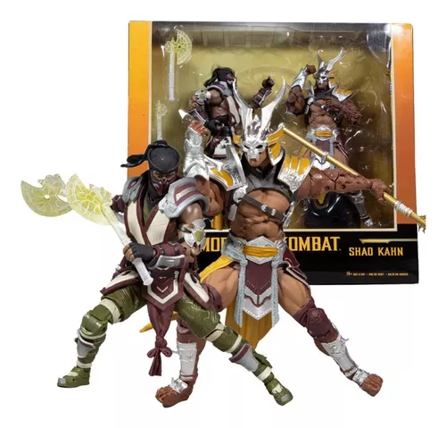 Mcfarlane Toys Sub-zero Vs. Shao Kahn (mortal Kombat) 2-pack