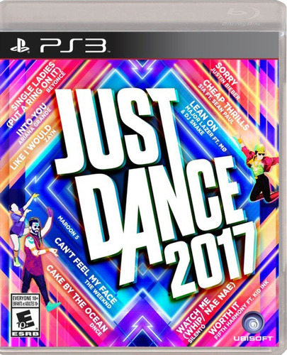 Just Dance 2017, Ps3, C/ Single Ladies Y Can´t Feel My Face