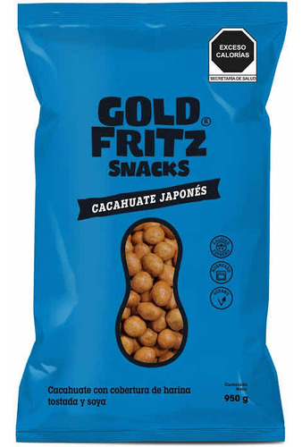 Cacahuates Japoneses Gold Fritz