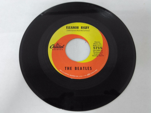 The Beatles Eleanor Rigby Yellow Submarine Simple 7  Ggjjzz