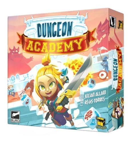 Dungeon Academy Juego De Mesa - Bureau Buro Familiar Español