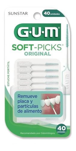 Cepillo Interdental Gum Palillos Soft-picks C/40 Uds