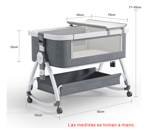 Cuna Corral Bebé Plegable Multifunción - Mosquitero Portátil