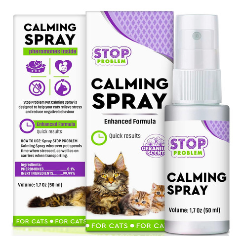 Spray Calmante De Feromonas Para Gatos Beloved Pets
