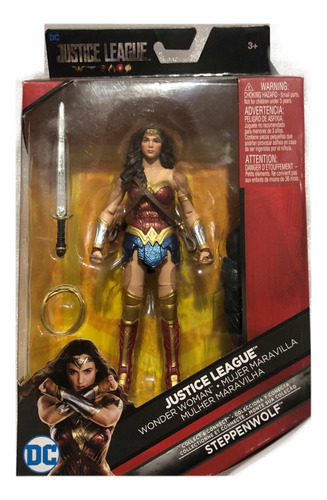 Wonder Woman Justice League Steppen Wolf Mattel