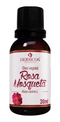 Óleo Vegetal De Rosa Mosqueta Clareador Manchas 30ml Dermcos