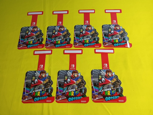 Promocionales Super Mario Odyssey Nintendo