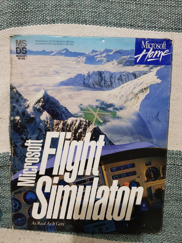 Microsoft Flight Simulator 1993 Raríssimo Original 