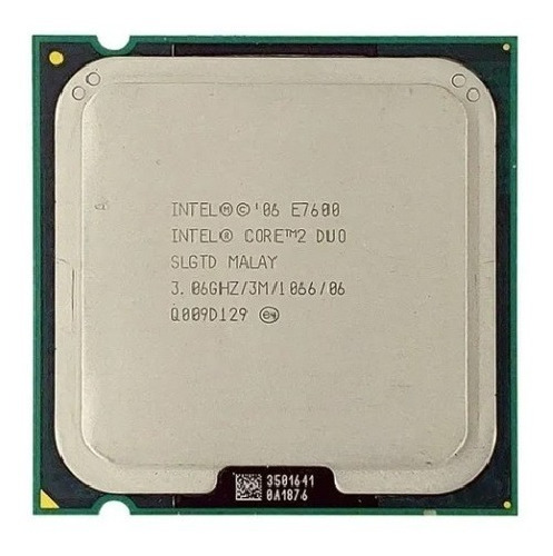 Processador Core 2 Duo E7600 3,06ghz 3mb 1066 Lga 775