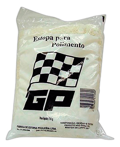 Estopa P/uso Geral 200g Gp Pauliceia - Kit C/25 Peca 